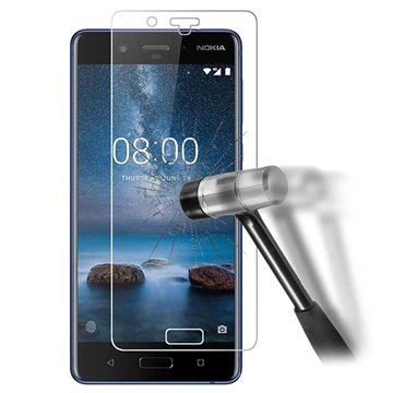 Nokia 8 Beskyttelsesglass - 0.3mm