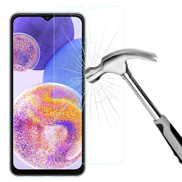 Samsung Galaxy A23 Beskyttelsesglass - 9H, 0.3mm - Gjennomsiktig