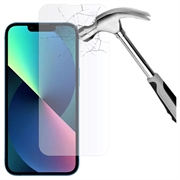 iPhone 13/13 Pro Beskyttelsesglass - 9H, 0.3mm, 2.5D - Klar