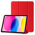 Tri-Fold Series iPad (2022) Smart Folio-etui - Rød