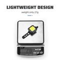 WEST BIKING YP0701418 Sykkelsykling LED-lys Road MTB-sykkel sikkerhetslampe - svart baklys / rødt lys