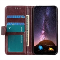 Samsung Galaxy A14 Lommebok-deksel med Magnetisk Lukning - Brun