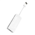 Kablet CarPlay/Android Auto USB-dongel (Åpen Emballasje - Utmerket) - Hvit