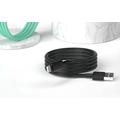XO NB156 USB-A / Lightning-kabel - 1 m, 2,1 A - svart