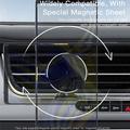 YESIDO C131 Trådløs billader 15 W hurtiglading Auto Clamping Phone Mount Air Outlet Billader med luftuttak