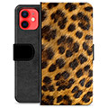 iPhone 12 mini Premium Lommebok-deksel - Leopard