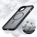 iPhone 14 Tech-Protect Magmat Deksel - MagSafe-kompatibel - Svart / Klar