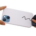 iPhone 15 Liquid Silikondeksel - MagSafe-kompatibel - Hvit