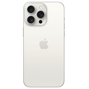 iPhone 15 Pro Max - 512GB - Hvit Titan