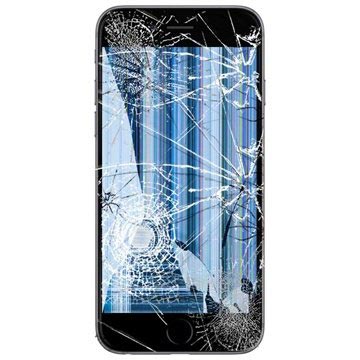 iPhone 6 Reparasjon av LCD-Display og Glass - Svart