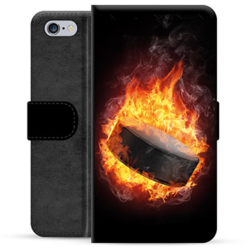 iPhone 6 Plus / 6S Plus Premium Lommebok-deksel - Ishockey