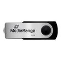 MediaRange USB 2.0 Flash-stasjon med Svingbar Pinne - 16GB