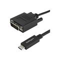 StarTech.com 3.3 fot USB-C til DVI-kabel - 1920 x 1200 - 1m - Svart