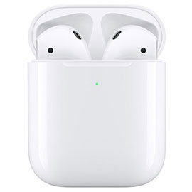 Apple AirPods 2 med trådløst ladeetui