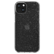 iPhone 15 Plus Spigen Liquid Crystal Glitter Deksel - Gjennomsiktig