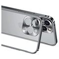 iPhone 13 Pro Max Metall Bumper med Plastbakside