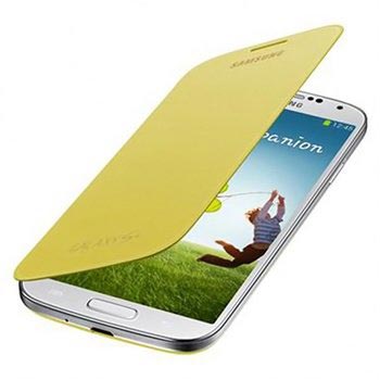 Bilde av Samsung Galaxy S4 I9500 Flippetui Ef-fi950byeg - Gul