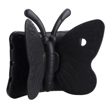 3D Butterfly Kids Støtsikkert EVA-telefondeksel med støtte for barn til iPad Pro 9.7 / Air 2 / Air - Svart