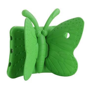 3D Butterfly Kids Støtsikkert EVA-telefondeksel med støtte for barn til iPad Pro 9.7 / Air 2 / Air - Grønt