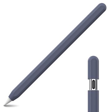 Apple Pencil (USB-C) Ahastyle PT65-3 silikonetui - Midnattsblått
