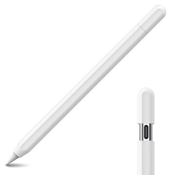 Apple Pencil (USB-C) Ahastyle PT65-3 silikonetui - Hvit