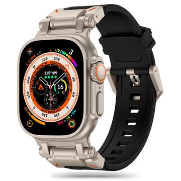 Apple Watch Series Ultra 2/Ultra/9/8/SE (2022)/7/SE/6/5/4/3/2/1 Tech-Protect Delta Pro-rem - 49mm/45mm/44mm/42mm - Svart/Titan