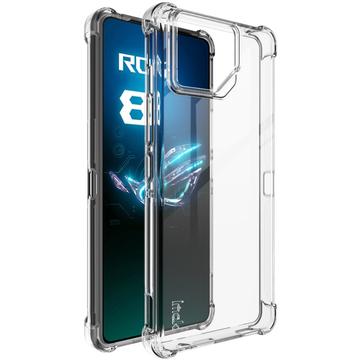 Asus ROG Phone 8/8 Pro Imak Drop-Proof TPU-deksel - Gjennomsiktig