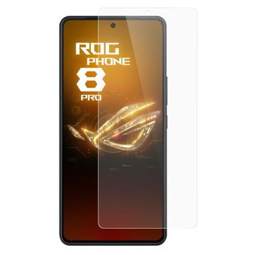 Asus ROG Phone 8 Pro Beskyttelsesglass - 9H - Case Friendly - Klar