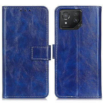 Asus ROG Phone 8/8 Pro Lommebok-deksel med Magnetisk Lukning - Blå