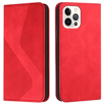 Bilde av Business Style Iphone 13 Pro Max Lommebok-deksel - Rød