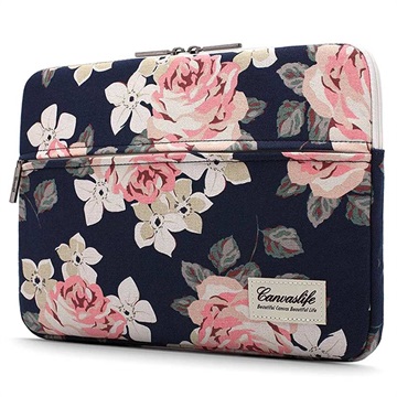 Canvaslife Universell Bærbar PC Sleeve - 13-14 - Blomster