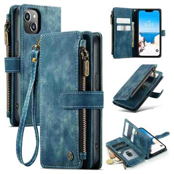 Bilde av Iphone 14 Caseme C30 Multifunksjonell Lommebok-deksel - Blå