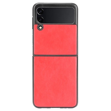Bilde av Samsung Galaxy Z Flip3 5g Belagt Plast Deksel - Rød