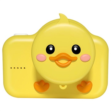 Cute Zoo Dual-Lens Barn Digitalkamera med 32GB Minnekort - 20MP - And