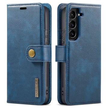 Bilde av Dg.ming 2-i-1 Samsung Galaxy S23 5g Avtakbart Lommebok-deksel I Lær - Blå