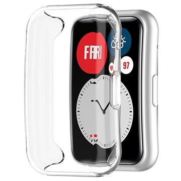 Huawei Watch Fit Electroplated TPU-deksel - Gjennomsiktig