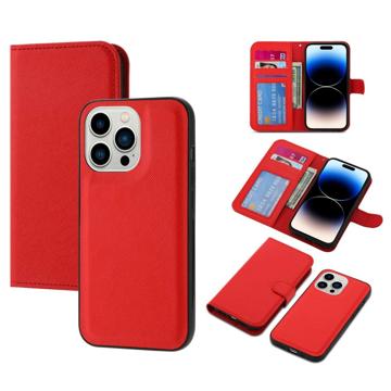 Bilde av Iphone 14 Pro Detachable Lommebok-deksel - Rød