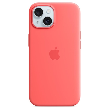 Bilde av Iphone 15 Plus Apple Silikonskal Med Magsafe Mt163zm/a - Guava