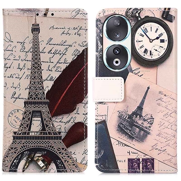 Bilde av Honor 90 Glam Series Lommebok-deksel - Eiffeltårnet