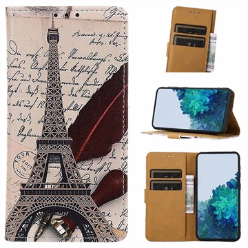 Bilde av Nothing Phone (2) Glam Series Lommebok-deksel - Eiffeltårnet