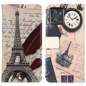 Glam-Serien Motorola ThinkPhone Lommebok-deksel - Eiffeltårnet