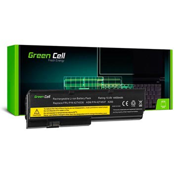 Bilde av Green Cell Batteri - Lenovo Thinkpad X200, X200s, X201, X201i - 4400mah