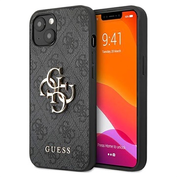Bilde av Guess 4g Big Metal Logo Iphone 13 Hybrid-deksel - Svart