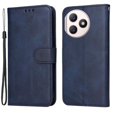 Honor X50i+ Lommebok-deksel med Magnetisk Lukning - Blå