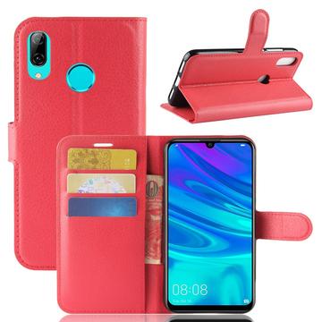 Huawei P30 Lite Lommebok-deksel med Magnetisk Lukning - Rød
