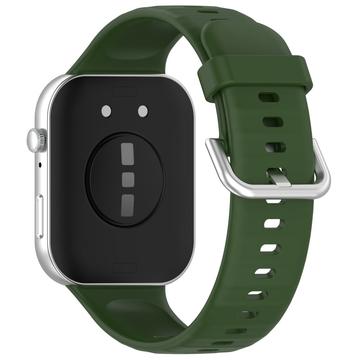 Huawei Watch Fit 3 Soft Silikon Strap - Grønn