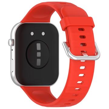 Huawei Watch Fit 3 Soft Silikon Strap - Rød