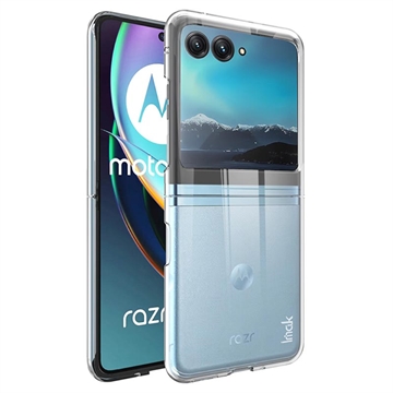 Imak Crystal Clear II Pro Motorola Razr 40 Ultra Deksel - Gjennomsiktig