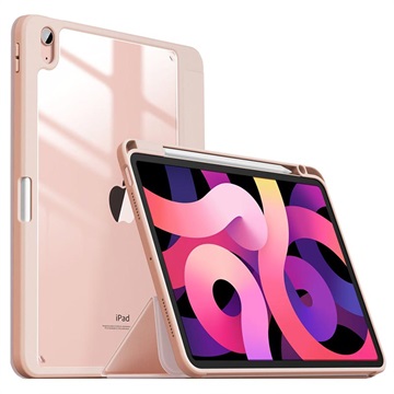 Infiland Crystal iPad Air 2020/2022 Folio-etui (Åpen Emballasje - Utmerket) - Rosa