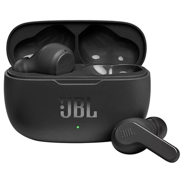JBL Wave 200TWS Trådløse Hodetelefoner med Ladeveske (Åpen Emballasje - Tilfredsstillende) - Svart